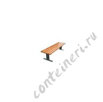 Скамейка уличная СКП 018 СМ-2 1500x470x450 